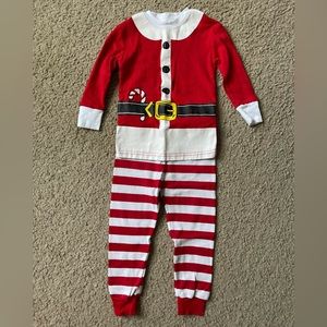Santa’s helper pajamas set